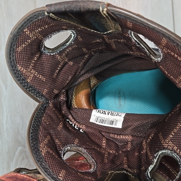 Durango Mens 11"CT WP American Flag Steel Square Toe Star Cowboy Boots Shoes 13W - Picture 5 of 14